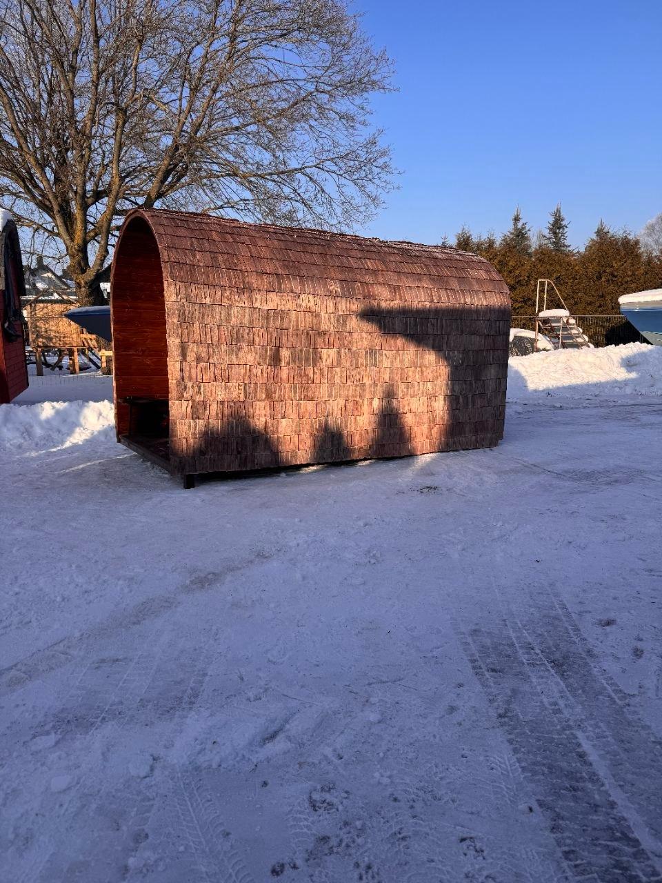 Exterior full view in winter